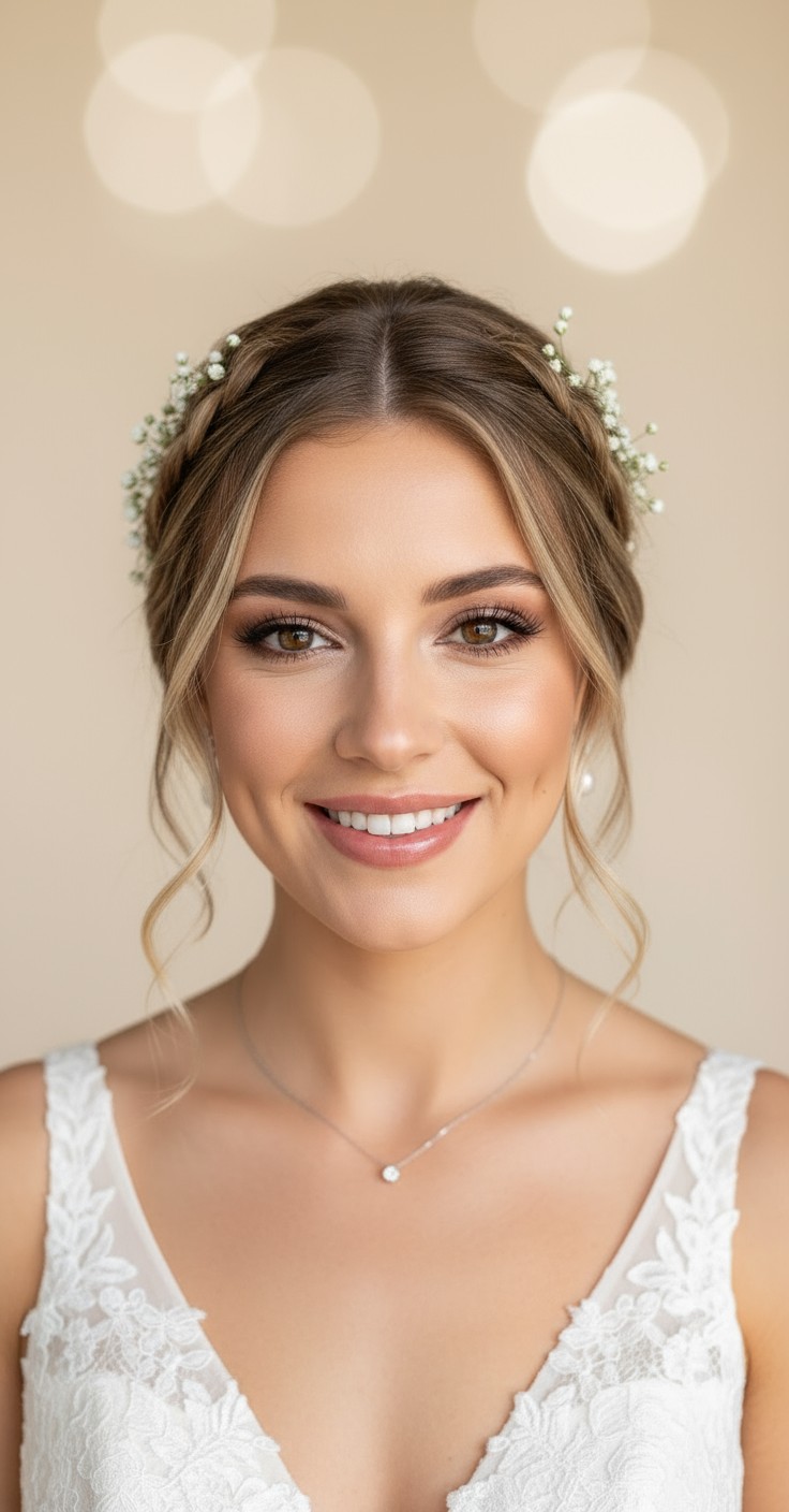 After Country Wedding Hair